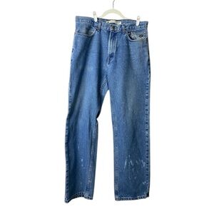 Harley-Davidson Vintage Jeans | Workwear | Natural Bleach Spots | Straight Leg
